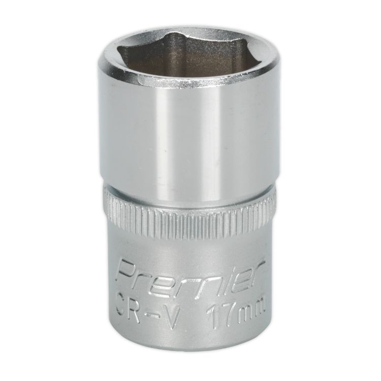 Sealey WallDrive Socket 17mm 1/2