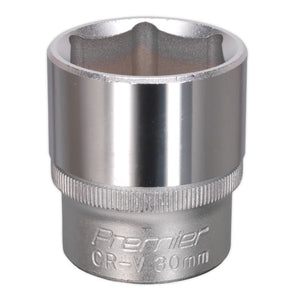 Sealey WallDrive Socket 30mm 1/2" Sq Drive - (Premier) - 6pt