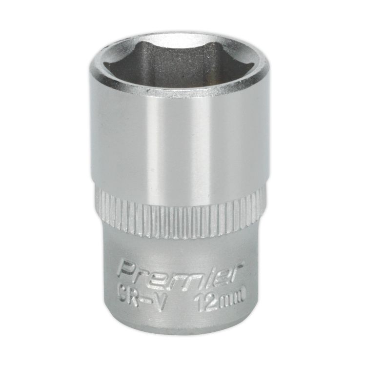 Sealey WallDrive Socket 12mm 1/4