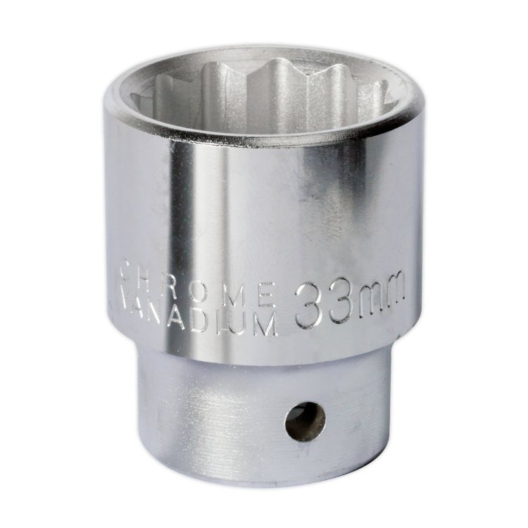 Sealey WallDrive Socket 33mm 3/4