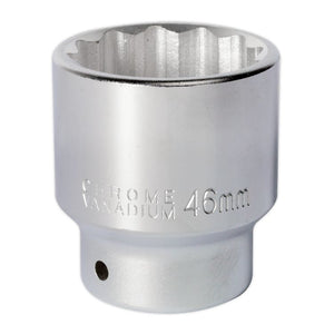 Sealey WallDrive Socket 46mm 3/4" Sq Drive - (Premier) - 6pt