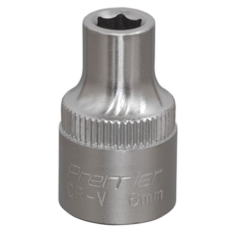 Sealey WallDrive Socket 6mm 3/8