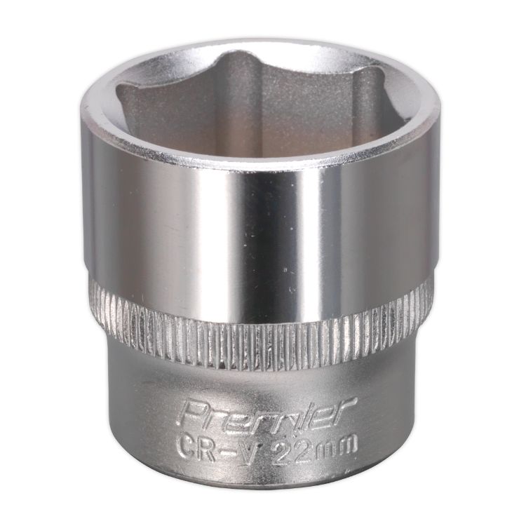 Sealey WallDrive Socket 22mm 3/8