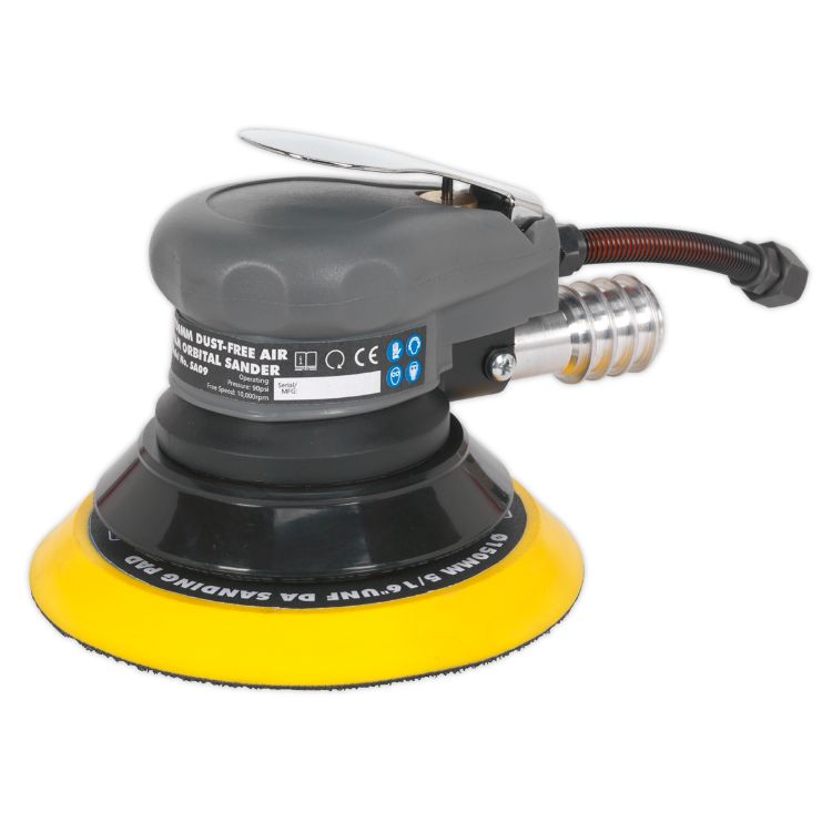 Sealey Air Palm Orbital Sander 150mm (6