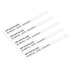 Sealey Air Saw Blade 32tpi - Pack of 5 (SA34/B32)