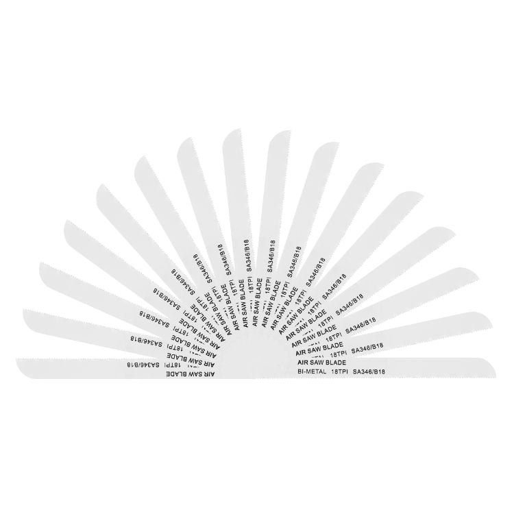 Sealey Air Saw Blade 18tpi - Pack of 15 (SA346/B1815)