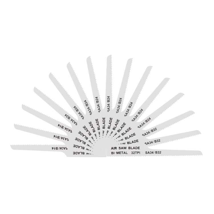 Sealey Air Saw Blades Mixed - Pack of 15 (SA34MIX)