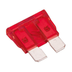 Sealey Automotive Blade Fuse Standard 10A - Pack of 50