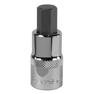 Sealey Hex Socket Bit 12mm 1/2" Sq Drive (Premier)