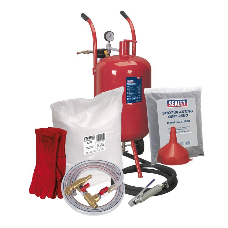 Sealey Shot & Soda Blasting Kit