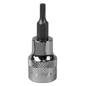 Sealey Spline Socket Bit M3 3/8" Sq Drive (Premier)