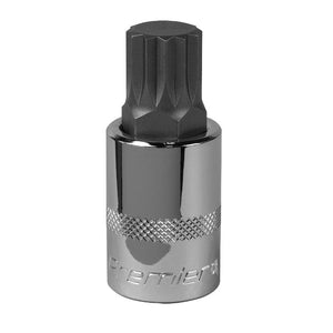 Sealey Spline Socket Bit M18 1/2" Sq Drive (Premier)