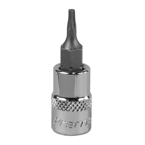 Sealey TRX-Star* Socket Bit T8 1/4" Sq Drive (Premier)