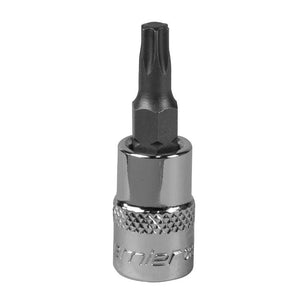 Sealey TRX-Star* Socket Bit T25 1/4" Sq Drive (Premier)