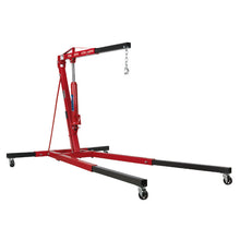 Load image into Gallery viewer, Sealey Engine Crane 1 Tonne Long Reach Extendable Legs
