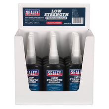 Load image into Gallery viewer, Sealey Thread Lock Low Strength 50ml - Pack of 12
