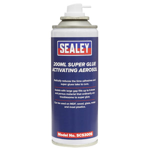 Sealey Super Glue Activating Aerosol 200ml