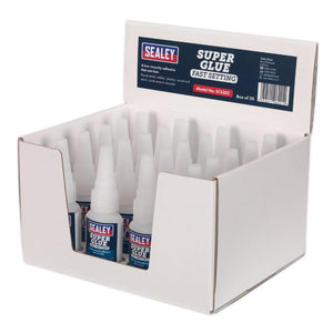 Sealey Super Glue Fast Setting 20g - Pack of 20