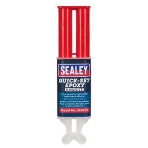 Sealey Quick-Set 5 Minute Epoxy Adhesive 25ml