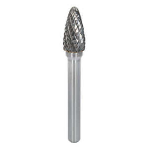 Sealey Tungsten Carbide Rotary Burr Arc Round Nose 10mm