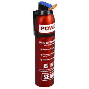 Sealey Fire Extinguisher 0.6kg Dry Powder - Disposable