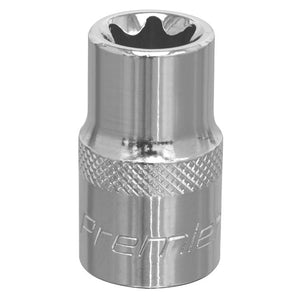 Sealey TRX-Star* Socket E16 1/2" Sq Drive (Premier)