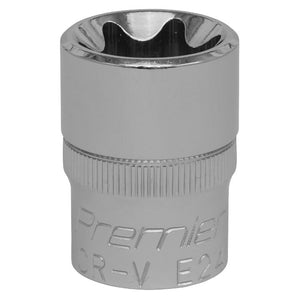 Sealey TRX-Star* Socket E24 1/2" Sq Drive (Premier)