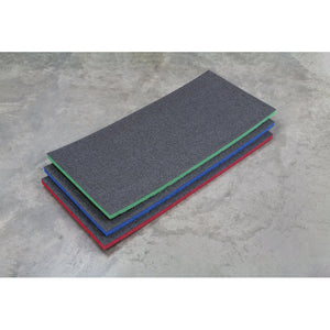 Sealey Easy Peel Shadow Foam Blue/Black 1200 x 550 x 30mm