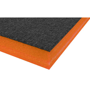 Sealey Easy Peel Shadow Foam Orange/Black 1200 x 550 x 50mm