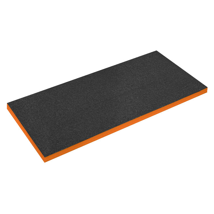 Sealey Easy Peel Shadow Foam Orange/Black 1200 x 550 x 50mm