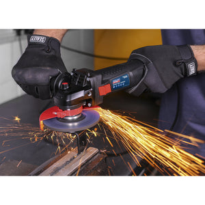 Sealey Angle Grinder 115mm (4-1/2") 750W/230V Slim Body