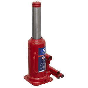 Sealey Bottle Jack 12 Tonne (Min/Max Height - 227/457mm)