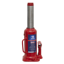 Load image into Gallery viewer, Sealey Bottle Jack 12 Tonne (Min/Max Height - 227/457mm)
