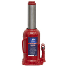 Load image into Gallery viewer, Sealey Bottle Jack 20 Tonne (Min/Max Height - 235/445mm)
