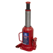 Load image into Gallery viewer, Sealey Bottle Jack 20 Tonne (Min/Max Height - 235/445mm)
