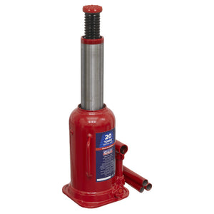 Sealey Bottle Jack 20 Tonne (Min/Max Height - 235/445mm)