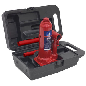 Sealey Bottle Jack 2 Tonne, Storage Case