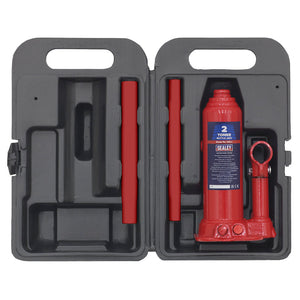 Sealey Bottle Jack 2 Tonne, Storage Case