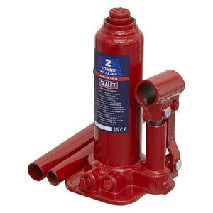 Sealey Bottle Jack 2 Tonne (Min/Max Height -168/316mm) (SJ2)