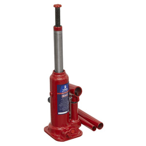 Sealey Bottle Jack 2 Tonne (Min/Max Height -168/316mm) (SJ2)