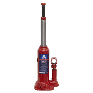 Sealey Bottle Jack 2 Tonne (Min/Max Height -168/316mm) (SJ2)