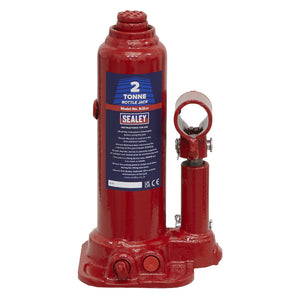 Sealey Bottle Jack 2 Tonne (Min/Max Height -168/316mm) (SJ2)