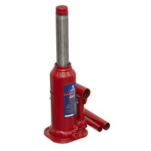 Load image into Gallery viewer, Sealey Bottle Jack 3 Tonne (Min/Max Height - 188/363mm)
