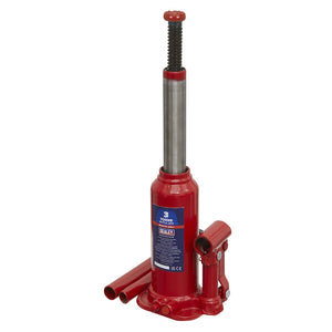 Sealey Bottle Jack 3 Tonne (Min/Max Height - 188/363mm)