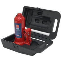 Load image into Gallery viewer, Sealey Bottle Jack 5 Tonne, Storage Case
