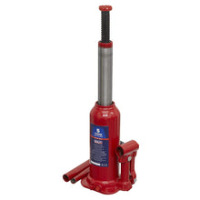 Load image into Gallery viewer, Sealey Bottle Jack 5 Tonne (Min/Max Height - 207/402mm) (SJ5)
