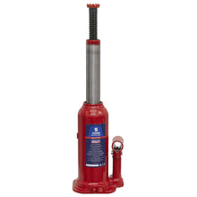 Load image into Gallery viewer, Sealey Bottle Jack 5 Tonne (Min/Max Height - 207/402mm) (SJ5)
