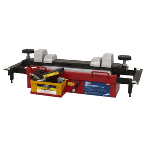 Sealey Air Jacking Beam 2 Tonne, Arm Extenders & Flat Roller Supports