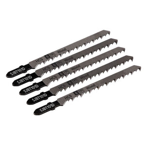 Sealey Jigsaw Blade 100mm - Hard Wood  6tpi - Pack of 5