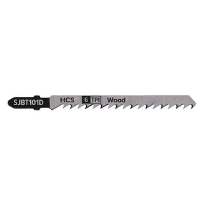 Sealey Jigsaw Blade 100mm - Hard Wood  6tpi - Pack of 5